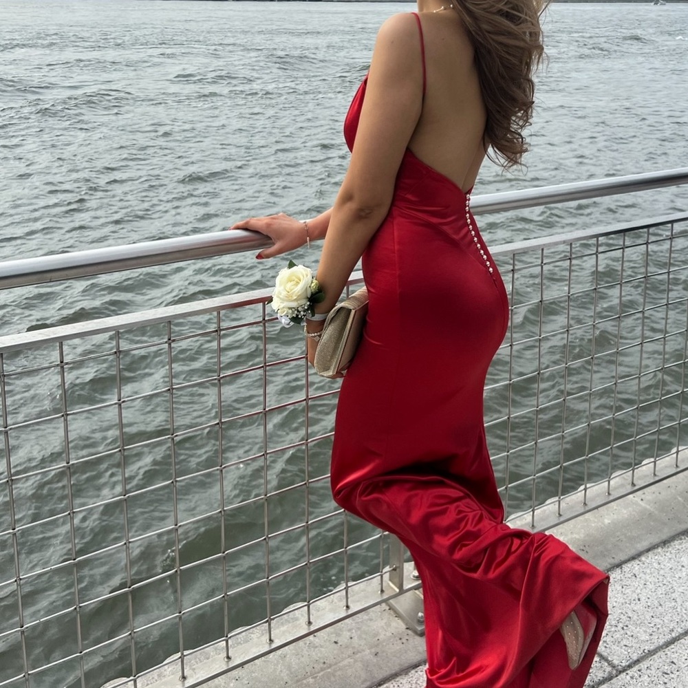 Gemeli Power Satin Sachi Lu Dress